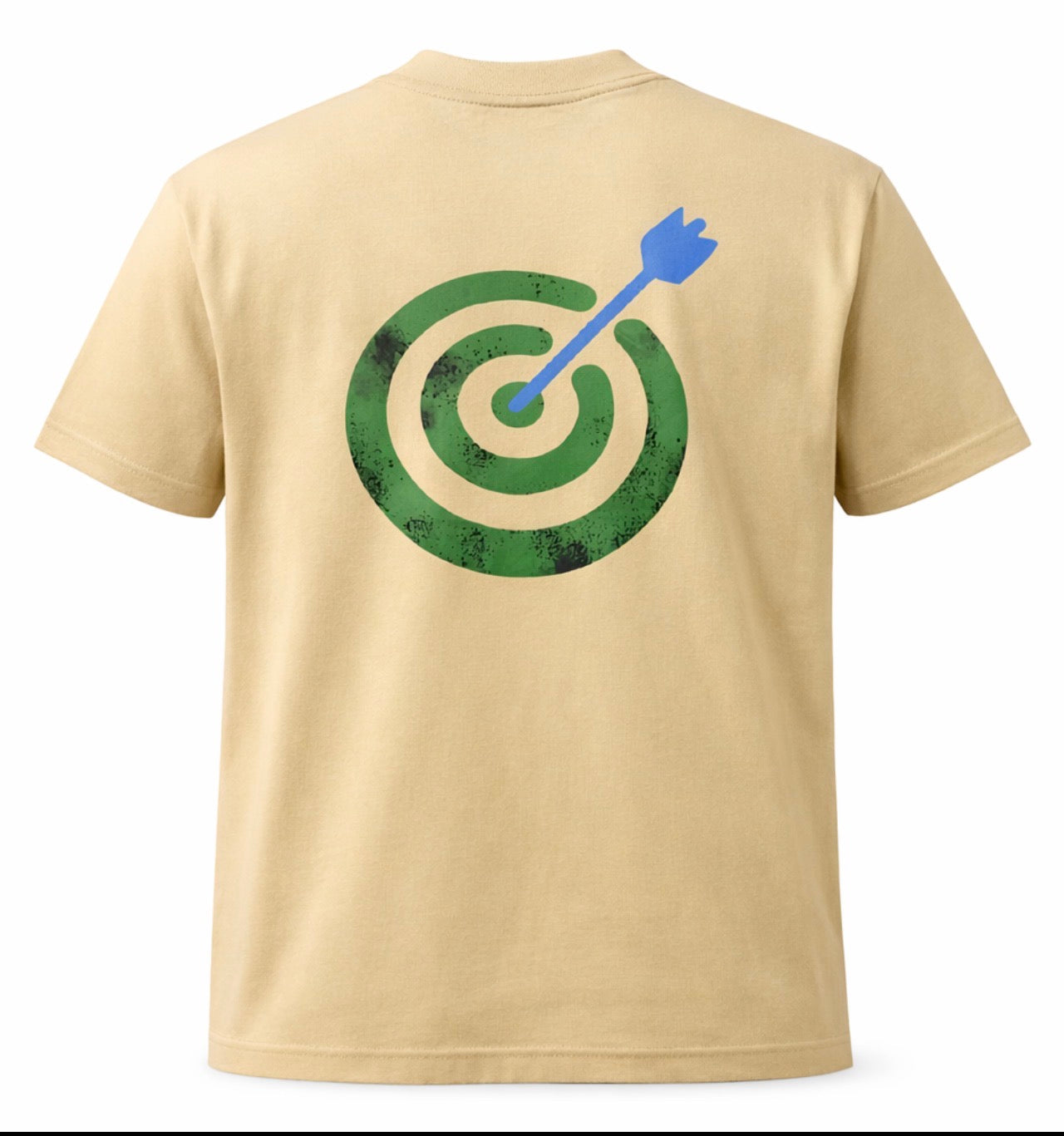 FOUND YOURSELF Box Logo Tee – Sandstone