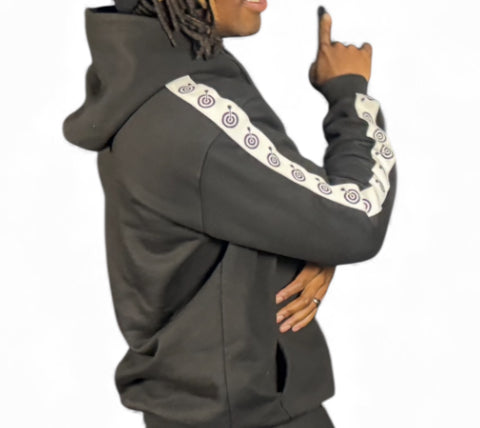 Found Yourself™ Bullseye Hoodie — Black